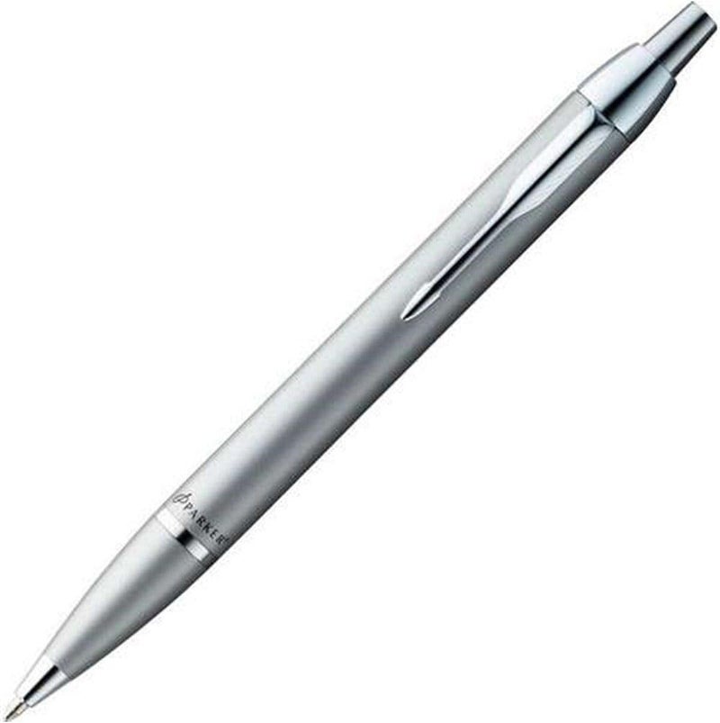 Parker Im Metal Silver Ballpoint Pen S0736840